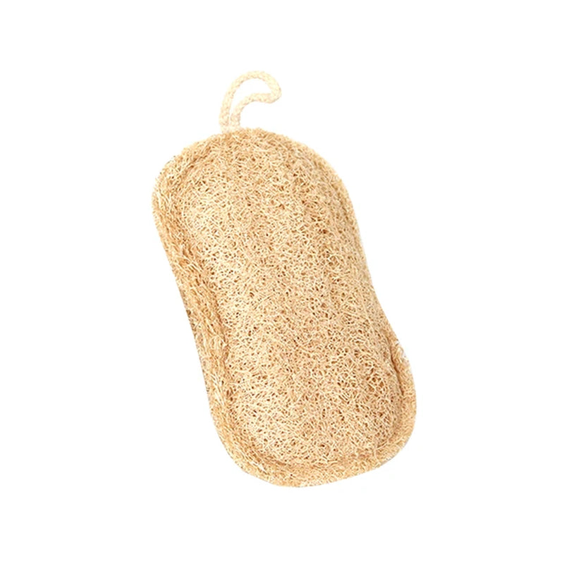 Natural Loofah Sponge Biodegradable Loofah Dish Sponge Non-Scratch Compostable Dishwashing Loofah Sponge for Kitchen Cleaning